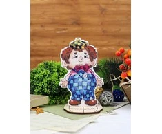 MP Studia Siuvinėjimo rinkinys kryželiu „Šachmatininkas“ 13x8 cm