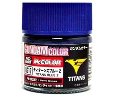 Mr Hobby Mr.Hobby Gundam Color MS Titans Mėlyna 2 dažai, pusiau blizgūs, 10 ml (UG-17)