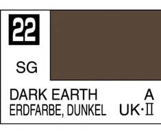 Mr Hobby Mr.Hobby Mr.Color C-022 Dark Earth (UK) nitro dažai, 10 ml
