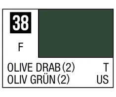 Mr Hobby Mr.Hobby Mr.Color C-038 Olive Drab (2) nitro dažai, 10 ml