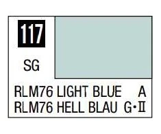 Mr Hobby Mr.Hobby Mr.Color C-117 RLM76 Light Mėlyna nitro dažai, 10 ml