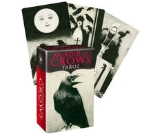 Tarotų Kortų Komplektas - Lo Scarabeo Murder Of Crows MINI 78 Kortos 9x6 cm