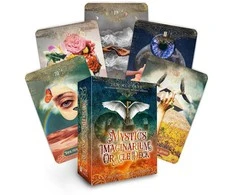 Muse Oracle Press Oracle kortų rinkinys - Mystic's Imaginarium 44 Kortų Rinkinys Gidas
