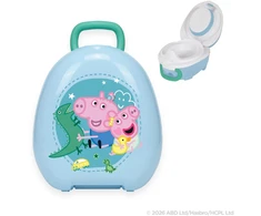 My Carry Potty Mokomasis nešiojamas naktipuodis George Pig mėlyna pastelė