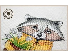 NeoCraft siuvinėjimo kryželiu rinkinys „Sodininkas“ 12×15 cm