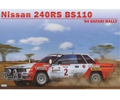 Nunu Beemax Beemax Nissan 240RS BS110 Safari Rally 1984 1/24 plastikinis modelis