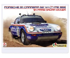 Nunu Beemax Beemax Porsche 911 Carrera 3.2 4x4 Paris-Dakar 1984 modelis 1/24 24038