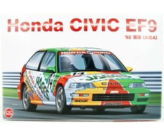 Nunu Beemax Honda Civic EF9 JACCS 1992 Group A 1/24 plastikinis surinkimo rinkinys