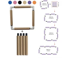 Nurge Clips rėmo prailginimas 18 cm, smėlinės spalvos