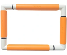 Nurge Oranžinis plastikinis klipsinis rėmelis 21x29 cm