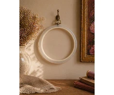 Nurge Permatomas apvalus siuvinėjimo lankelis 20,5 cm Flexi Hoop