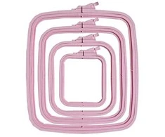 Nurge Pazarlama Nurge Kvadrāts (Taisnstūrveida) Plastmasas Stīpas 9.5*11 cm (rozā) 170-11PI