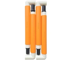 Nurge Spaustukinis plastikinis rėmelis 21x21 cm, oranžinis