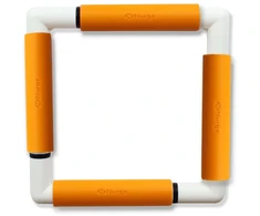 Nurge Spaustukinis plastikinis rėmelis 21x21 cm, oranžinis