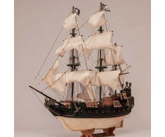 Occre "Juodoji Gulbė" - itin kokybiškas PIRATŲ laivo modelis