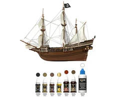 Occre Piratų laivas su pilnu dažų rinkiniu „PIRATAS"