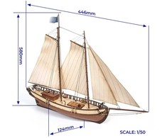Occre "Polaris" Pradedantiesiems: Stovas + Įrankiai + Kilimėlis + Klijai