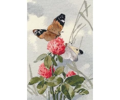 Oven Siuvinėjimo kryželiu rinkinys „Šokis ant gėlių“ 15 x 25 cm