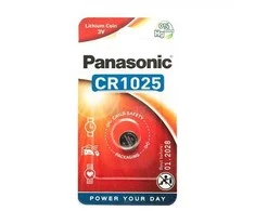 Panasonic CR1025 3V ličio mygtukinė baterija laikrodžiams