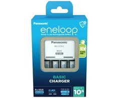 Panasonic Eneloop BQ-CC51 įkroviklis su 4x AAA baterijomis