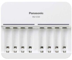 Panasonic Eneloop BQ-CC63 išmanus 8x AA/AAA Ni-MH baterijų įkroviklis