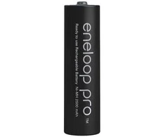 Panasonic Eneloop Pro AA 2500mAh įkraunamos baterijos, 4 vnt.