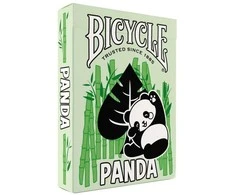 Bicycle Panda žaidimo kortos – pokerio dydis, Air-Cushion, kolekcionieriams