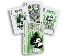 Bicycle Panda žaidimo kortos – pokerio dydis, Air-Cushion, kolekcionieriams
