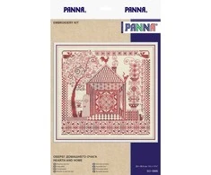 Panna Klart Kryželiu siuvinėjimo rinkinys „Namų jaukumas“ – jauki namų dekoracija