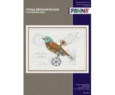 Panna Klart Kryželiu siuvinėjimo rinkinys „Mechaninis paukštis“ – puiki dovana