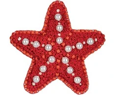 Panna Klart Kryželiu siuvinėjimo rinkinys segei „Jūrų žvaigždė“, 5,5x5,5 cm