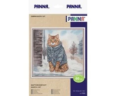Panna Klart PANNA siuvinėjimo kryželiu rinkinys „Kovo katinas“ PJ-7500