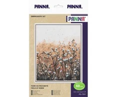 Panna Klart Raminantis siuvinėjimo kryželiu rinkinys „Laukas auštant“, 15.5×20.5 cm