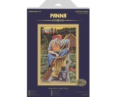 Panna Klart Siuvinėjimo kryželiu rinkinys „Baba Jaga“ – magiškam kūrybingumui