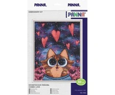 Panna Klart Siuvinėjimo kryželiu rinkinys „Kosminė meilė“ – romantiška dovana