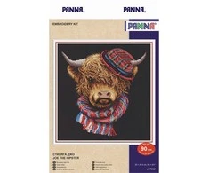 Panna Klart Siuvinėjimo rinkinys kryželiu „Hipsteris Džo“ – kūrybiška dovana
