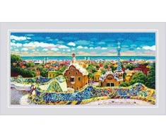 Riolis Kryželiu siuvinėjimo rinkinys "Park Güell" 60x30 SR2199