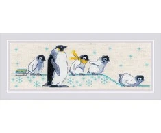 Penguins siuvinėjimo rinkinys iš RIOLIS Nr.: 1975