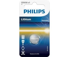 Philips CR1616 baterijos 1 vnt.