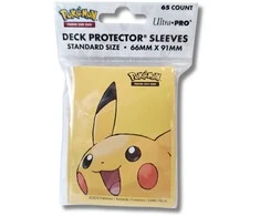 Pikachu Pokémon apsauginės kortų įmautės 66x91, 65 vnt | Ultra PRO