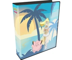 Pokémon Lillie ir Clefairy segtuvas kortoms su 2 col. D žiedais, Ultra Pro