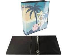 Pokémon Lillie ir Clefairy segtuvas kortoms su 2 col. D žiedais, Ultra Pro