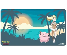 Pokémon Lillie ir Clefairy žaidimo kilimėlis kortoms 61×34 cm, Ultra Pro