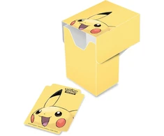 Pokémon Pikachu Full View kortų dėžutė 80 kortų, geltona, Ultra Pro