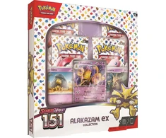Prekybos Kortelių Rinkinys - Pokémon TCG: Scarlet &amp; Violet 151 Alakazam Ex Box Set With 4 Booster Packs And Code Card Multicolor