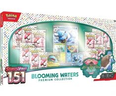 Kolekcionuojamos Kortelės - Pokémon Scarlet &amp; Violet 151 Blooming Waters Premium Collection, 12 Booster Packs