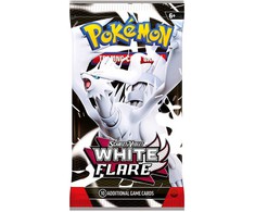 Pokémon TCG Scarlet &amp; Violet Baltas Flare papildymas – 10 kortų, anglų k.