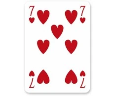 Poker Club F/N kortos (raudonos) Modiano