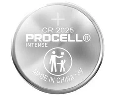 Baterija - Procell Intense CR2025 3V Ličio Baterijų 5 Rinkinys