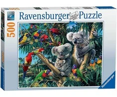Ravensburger Dėlionė 500 vnt. - Koalos ant medžio